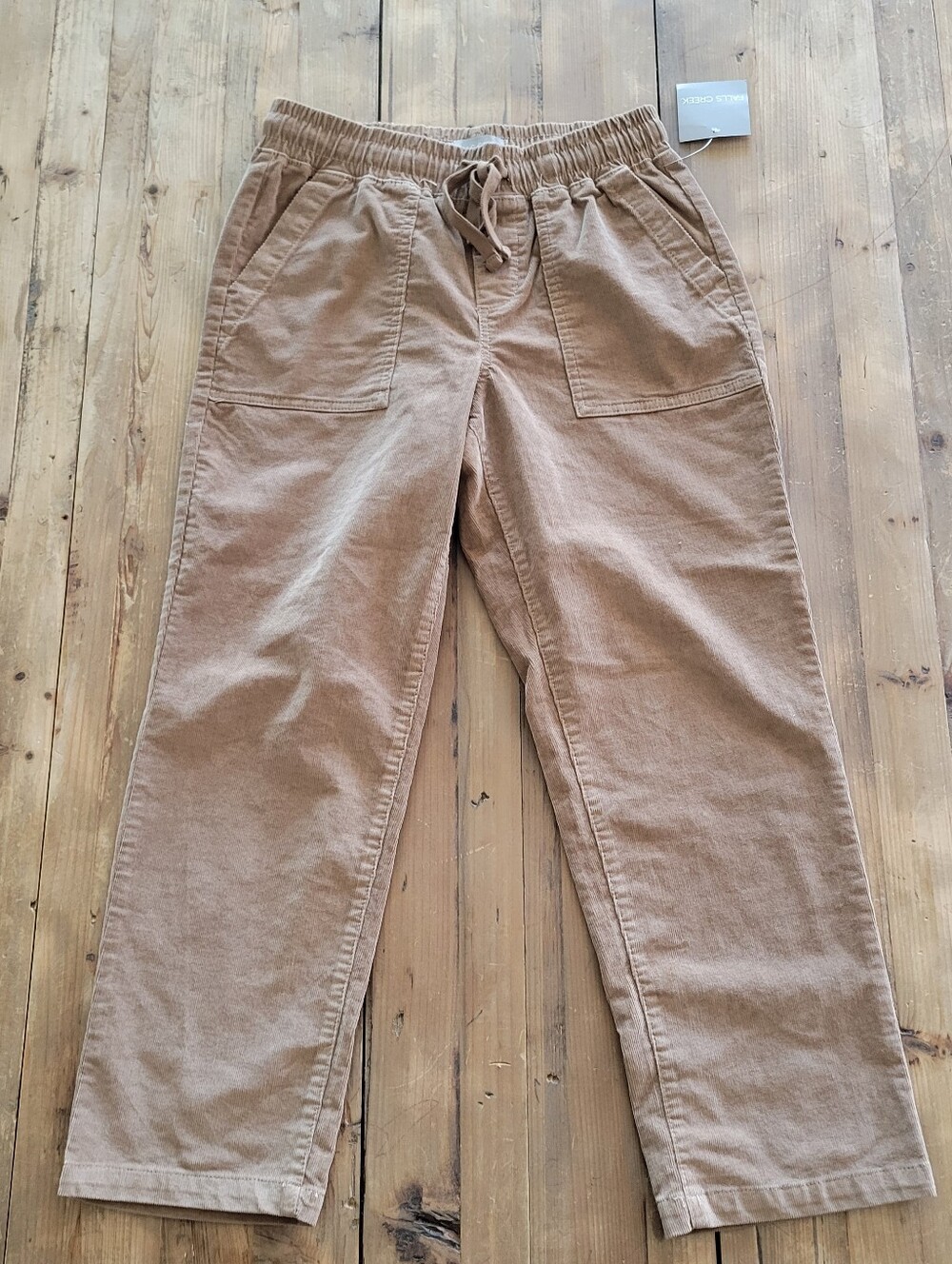 NEW Womens Falls Creek Corduroy Joggers in Light Brown:S